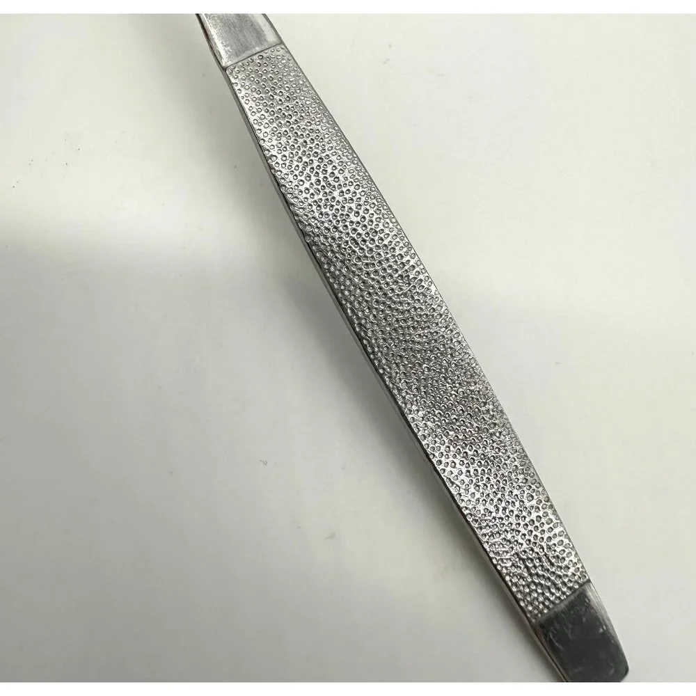 Vintage Spoons World Stainless Steel Taiwan Textured Soup Teaspoon 70s 15 Pieces - Picture 6 of 9
